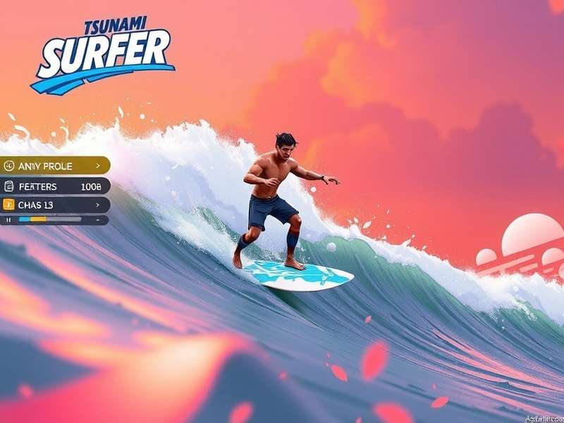 Tsunami Surfer Desi Wave Gameplay Overview